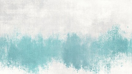 Wall Mural - Abstract Teal and Gray Textured Canvas Background