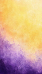 Wall Mural - Pastel gradient background blending yellow and purple softly  -