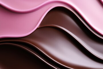 Wall Mural - A close-up shot of a group of chocolates on a surface