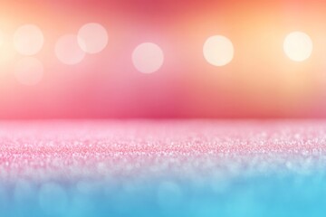 Aufkleber - Pastel Abstract with Blurred Silhouette Patterns and Cinematic Light