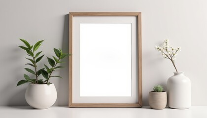 Aufkleber - Motivational quote frame layout in stylish frame, simple background, cozy and positive atmosphere, with copy space