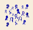 © The Laundry Room/Stocksy - Different head silhouettes facing in different  directions