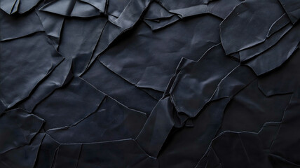 Wall Mural - black paper texture abstract 4K