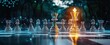 © zhuan - Strategy Business Innovation Planning with Futuristic Chess Competition Graphic for Success in Technology and Finance