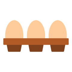 Wall Mural - eggs icon