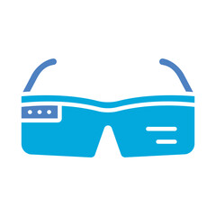 Wall Mural - Smart Glasses Icon