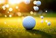 © wafi - falling ball challenge close equipment fun game goal golfing grass green nobody objective object
