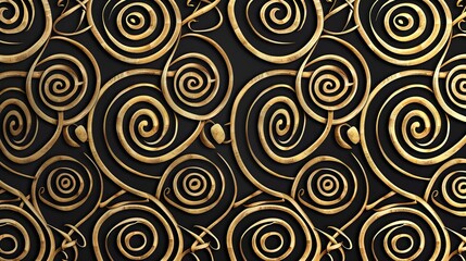 spiral seamless pattern wallpaper