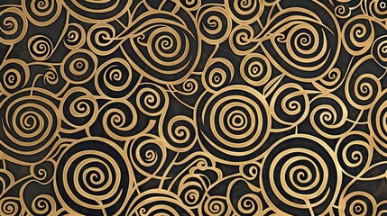 spiral pattern wallpaper