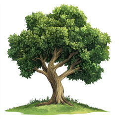 tree isolated on white background