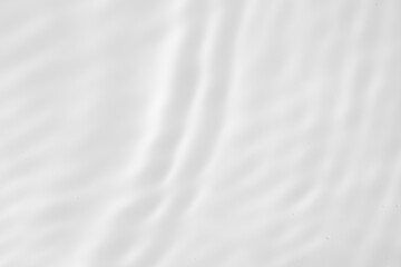 Wall Mural - abstract white transparent water shadow surface texture natural ripple background