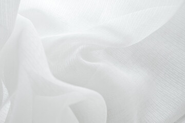 Wall Mural - abstract luxury white fabric texture background