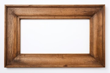 Wall Mural - oak wood texture backgrounds frame white background.