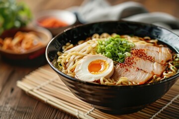 Wall Mural - Ramen dish food meal.