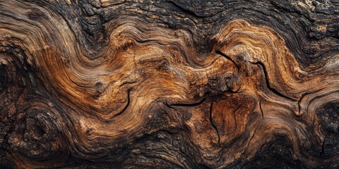 Aufkleber - Texture of tree trunk surface showcasing intricate natural patterns. This tree trunk texture highlights the unique characteristics found in the natural pattern of various tree trunks.