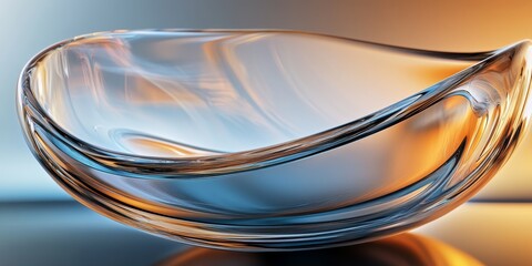 Poster - Stunning glass image showcasing the elegance and clarity of beautiful glass. The beautiful glass image captures light and form, making it a perfect representation of exquisite glass artistry.
