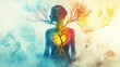 © STwul - Inner Harmony: A Woman's Heart as a Tree of Life