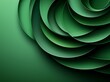 © neiros - Green radial abstract background for graphic design, book cover template, business brochure, and website template design with 3D illustration