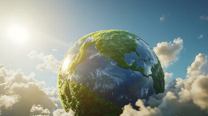 Wall Mural - sustainability goals, sdgs, concepts in environmental technology