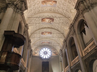 San Fedele church  in Como, Lombardy, Italy