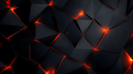 Leinwandbilder - Dark rhombus hd background