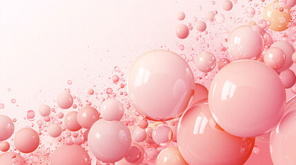 Poster - A banner template designed with a minimalist approach, featuring a soft pink pastel background, perfect for creating elegant and simple visual presentations.

