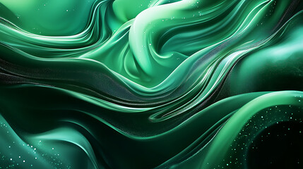 Poster - Abstract background with a green color