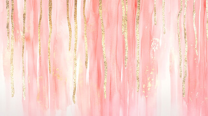 Poster - A soft blush pink background with delicate strokes, perfect for a gentle and elegant presentation.

