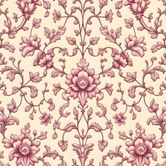 seamless pattern with flowers