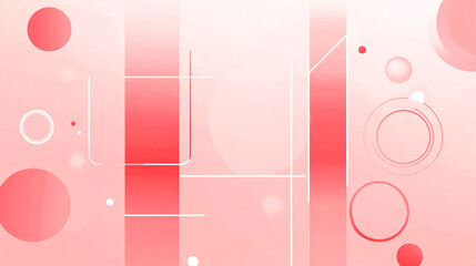 Poster - A light pink background with a glass-like material effect and light red gradient, perfect for presentations.