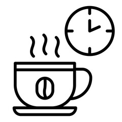 Poster - Coffee Break Icon