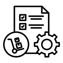 Poster - Procurement Process Icon