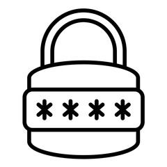 Sticker - PIN Security Icon