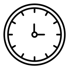 Poster - Clock Icon