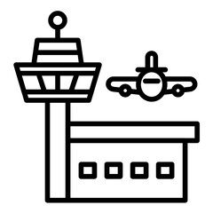 Poster - Airport Icon