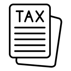 Sticker - Tax Icon