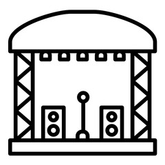 Poster - Concert Venue Icon