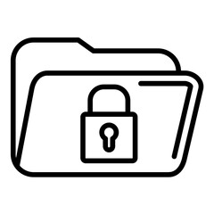 Poster - Secure folder Icon