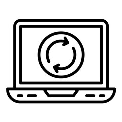 Canvas Print - Backup Icon