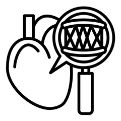 Sticker - Coronary Angioplasty Icon