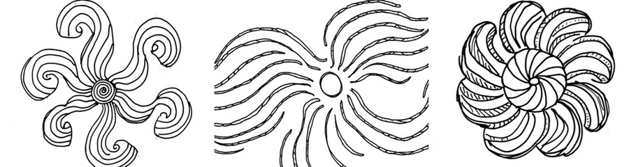 Poster - An adult coloring page featuring a full-page mandala design