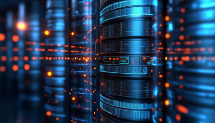 data engineering or analysis concept background with futuristic display