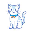 © Waliul - cat vector icon, animals vector illustration - simple illustration of cat perfect for logos, and animals-themed designs.