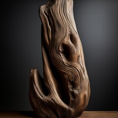 Wall Mural - wood carving