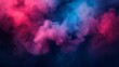 © pkproject - Mystical Smoky Swirls of Vibrant Color on Dark Backdrop