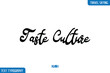 © Pleasant Mode - Travel Phrases Text Cursive Stylish Lettering  Taste Culture