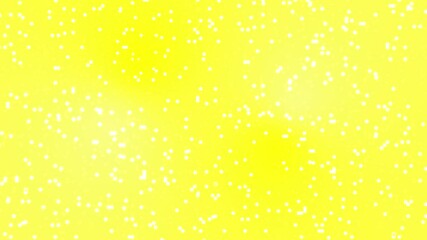 Wall Mural - Motion loop yellow background with cross-shaped dots flashing here and there