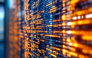 A technological abstract of a software developer's environment.
