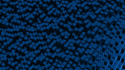 Abstract cube background - Loop Digital Animation