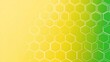 © Hamzah - Hexagonal Pattern: A Yellow-Green Gradient Abstract Design